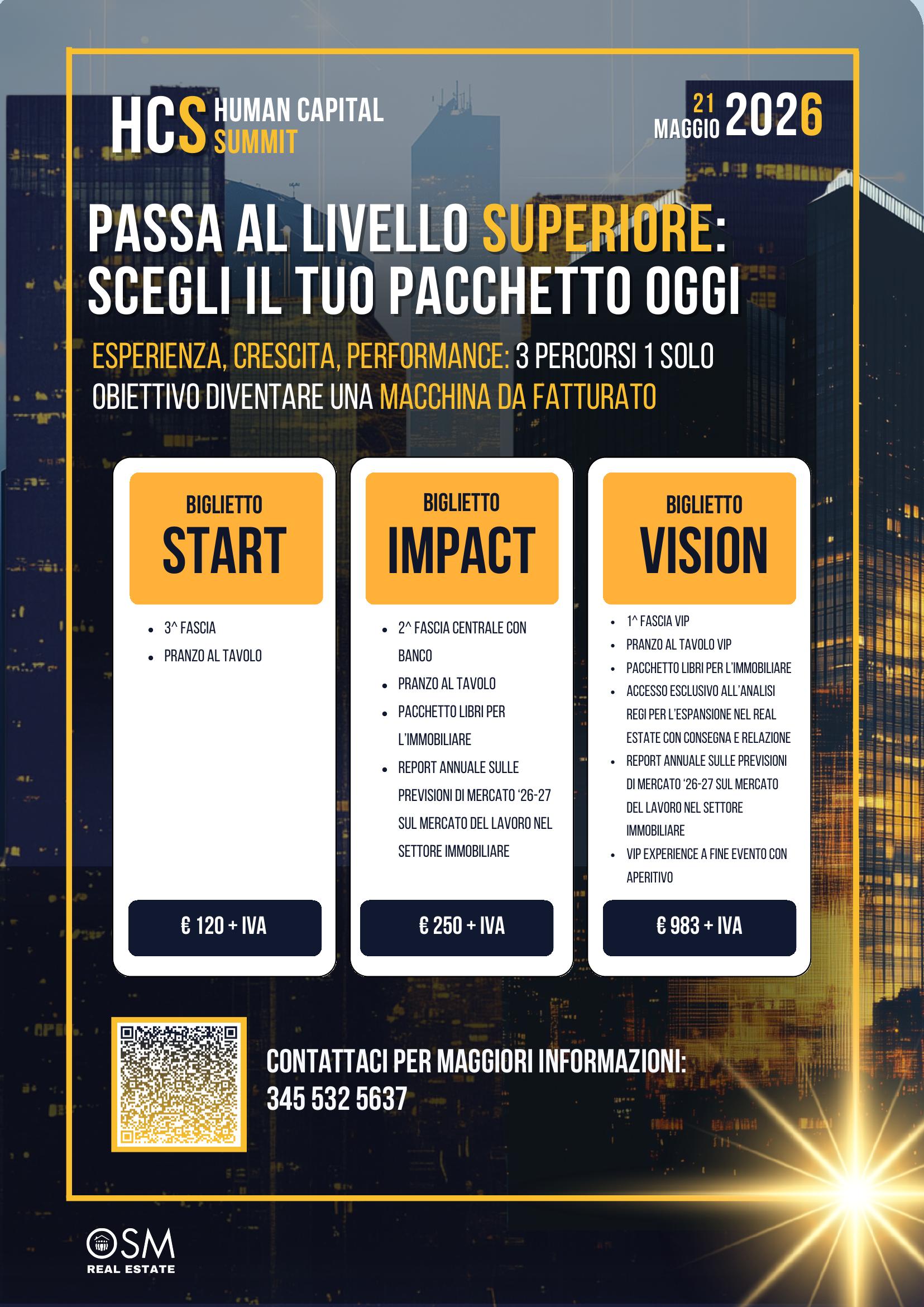 HCS 2026 — Pacchetti